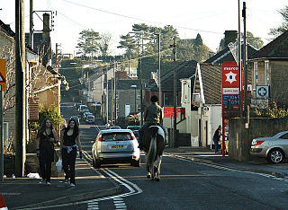 <span class="mw-page-title-main">Peasedown St John</span> Human settlement in England