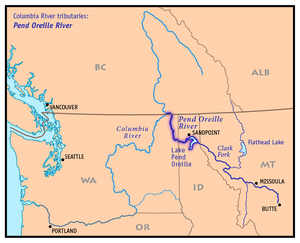 Pend Oreille daryosi Map.png