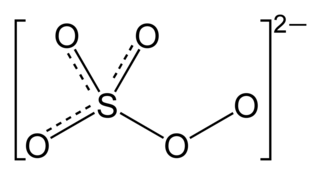 <span class="mw-page-title-main">Peroxomonosulfate</span> Chemical compound