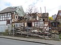 three-zone half-timbered house