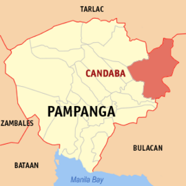 Candaba na Pampanga Coordenadas : 15°5'35.99"N, 120°49'41.99"E