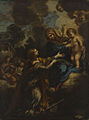 Pietro da Cortona „Šv. Marija, mažasis Jėzus ir šv. Kotryna“