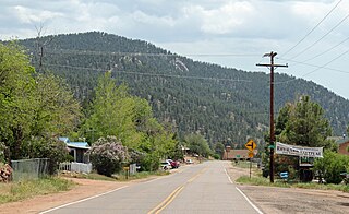 <span class="mw-page-title-main">Pine, Colorado</span> Unincorporated community in Colorado, United States