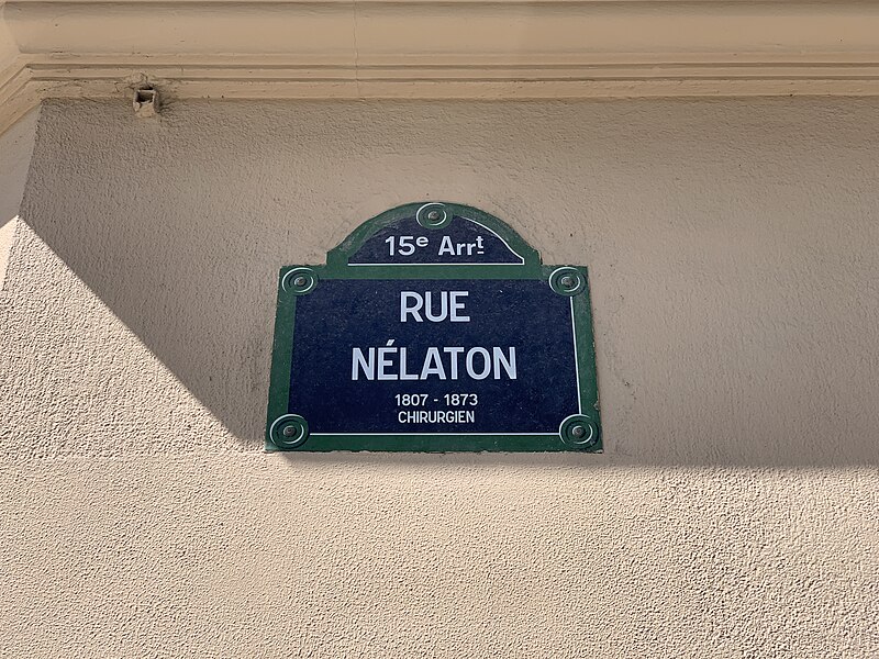 File:Plaque Rue Nélaton - Paris XV (FR75) - 2021-08-08 - 2.jpg