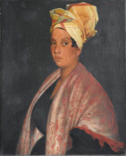 Portrait of a Creole Woman with Madras Tignon