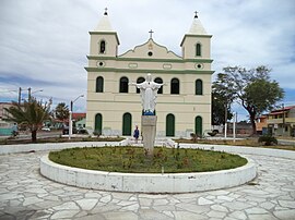 Igreja Matriz de São Bernardo, situada na Praça Padre José Porphirio.