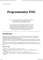 Thumbnail for File:Programmation XML-fr.pdf