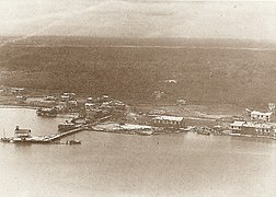 Reconnaissance photo of Puerto Bolívar prior to its invasion.