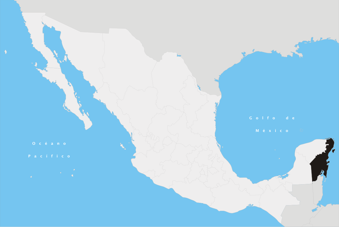 File:Quintana Roo en México.svg