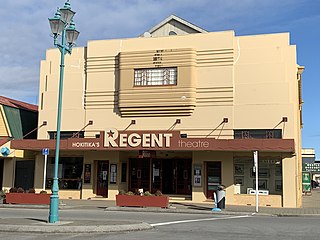 Regent Theatre in Hokitika, New Zealand