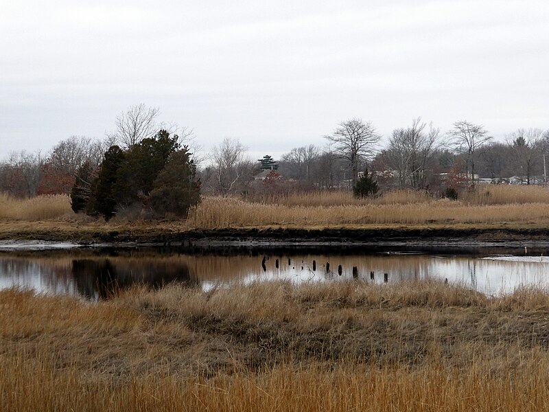 File:Remains of Palmer River streetcar bridge, December 2023.JPG