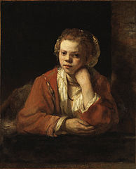 Rembrandt, Servitoarea din bucătărie