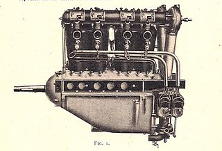 Renault 8G 1910s French piston aircraft engine