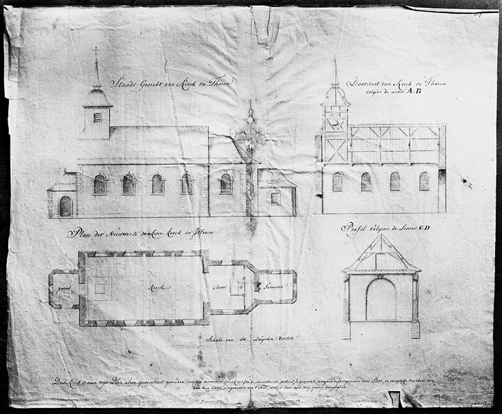 File:Reproductie tekening door M.Soiron, Rijksarchief Maastricht - Itteren - 20120372 - RCE.jpg