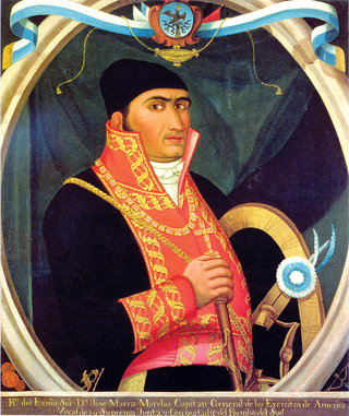 <span class="mw-page-title-main">José María Morelos</span> Mexican priest and rebel leader of Mexican War of Independence
