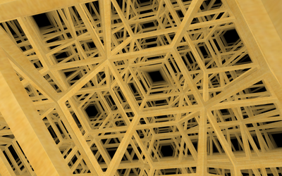 Belah ketupat dodecahedral honeycomb.png