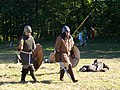 Čeština: Rekonstrukce raně středověké bitvy Vikingů a Slovanů Rogar, Neveklov, Středočeský kraj, Česká republika English: Reconstrucion of Early Middle Ages Vikings and Slavic Rogar, Neveklov, Central Bohemian Region, Czech Republic