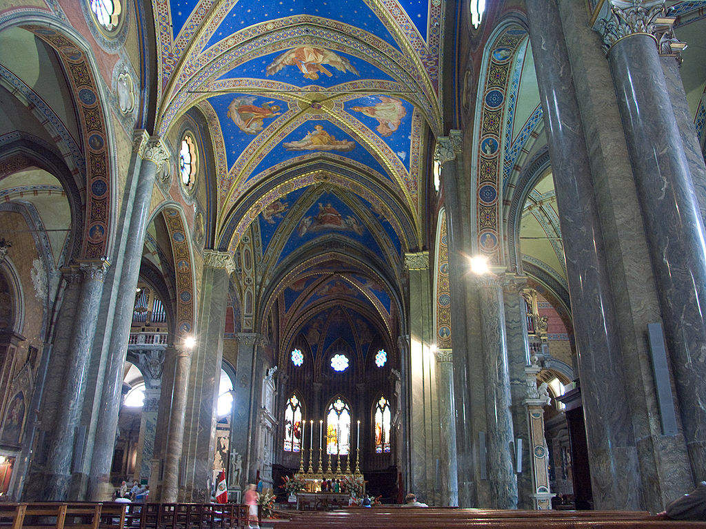 Rome-Santa Maria sopra Minerva-Interior1