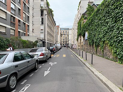 Comment aller à Rue René Villermé en transport en commun - A propos de cet endroit