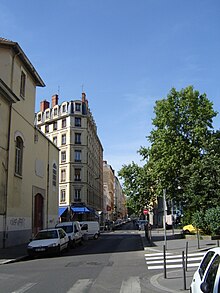 Rue Vendôme near Cours Gambette in the 3rd arrondissement