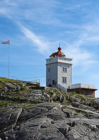 <span class="mw-page-title-main">Ryvarden Lighthouse</span> Coastal lighthouse in Norway