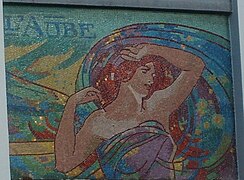 Mozaicuri de pe Vica l'Aube, de Auguste Donnay, în Belgia