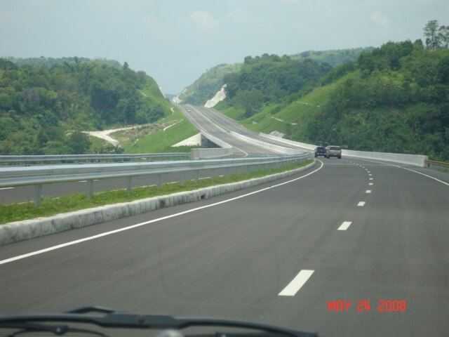 A portion of SCTEX on May 24, 2008