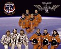 Mannskapene som deltok på STS-102
