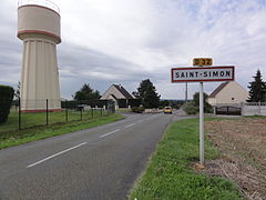 Entrée de Saint-Simon.