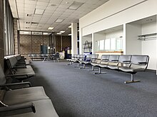 American Eagle gate area at Salisbury–Ocean City–Wicomico Regional Airport