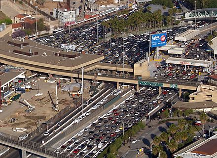 Crossing into Mexico from the U.S. near Tijuana