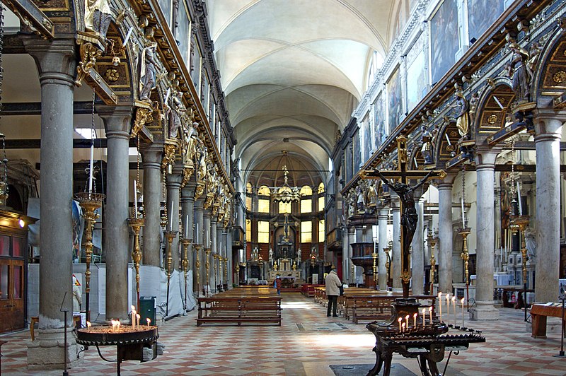 File:Santa Maria dei Carmini Intérieur.jpg