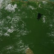 Супутниковий знімок поверхні країни