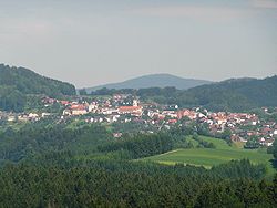 Skyline of Schönberg (Niederbayern)