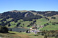 Deutsch: Blick auf der Weiler Schwarzsee und den Schwarzsee