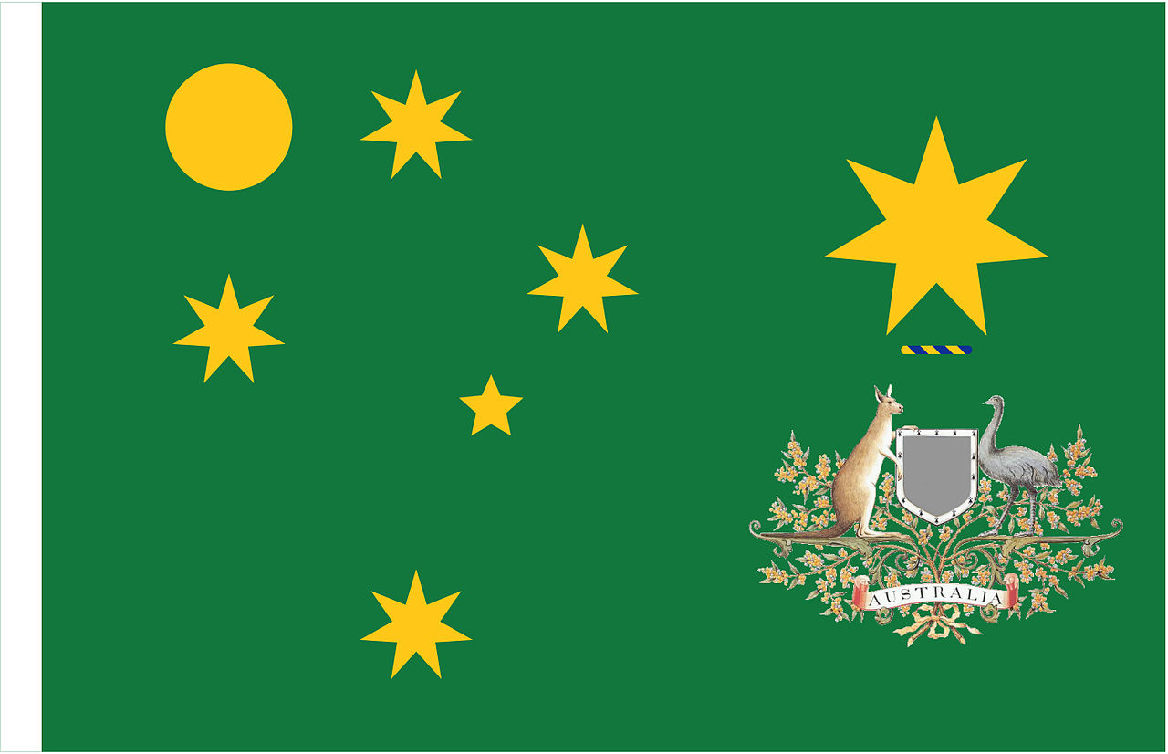 Hørehæmmet færdig Kommerciel File:Seven Golden Stars with the Australian Coat of Arms (covered).jpg -  Wikimedia Commons