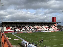 The Colin Hutton North Stand of Sewell Group Craven Park.