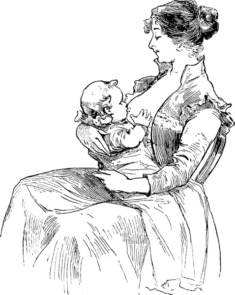 File:She sit nursing her baby.gif