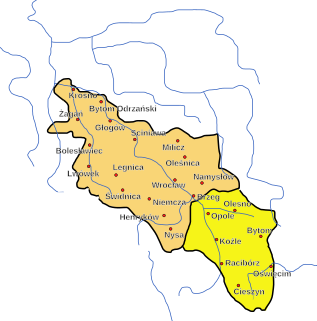 Lower Silesia Historical land