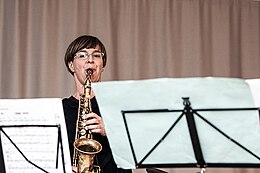 Silke Eberhard, Aarhus Jazz Festival  Dänemark 2017  Foto Hreinn Gudlaugsson