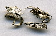 Silver wire specimens from the historic Mollie Gibson Mine near Aspen