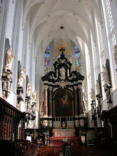 Interior of St. Paul's Church