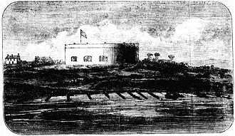 Slough Fort in an 1870 engraving Slough Fort 1870 engraving.jpg