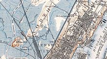 USGS Map from 1900 shows station called Schuetzen Park Snakehill1900.jpg