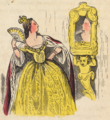 De Koningin kijkt in de magische spiegel, Mjallhvít, 1852