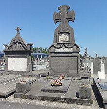 Somain - Cimitirul Somain (B112, mormântul lui Henri-Narcisse Dransart) .JPG