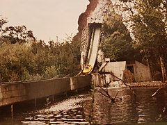 La descente des rapides en fonction à Spreepark