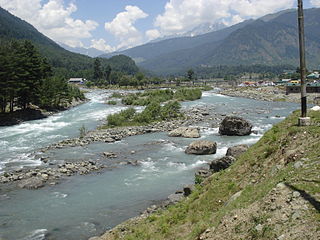 Trout Fishing At Lidder River