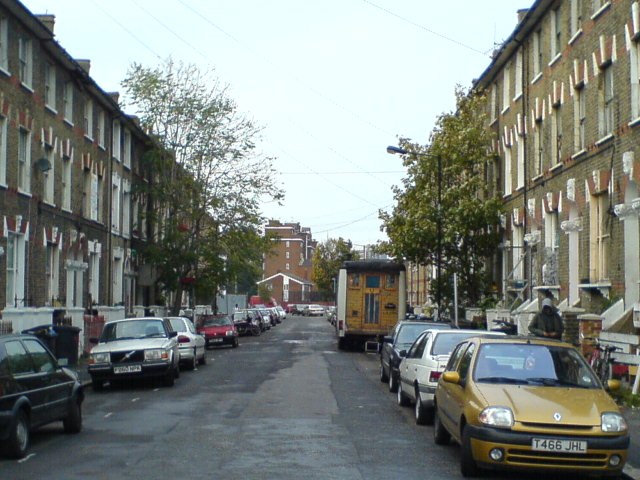 St Agnes Place in 2005, prior to its demolition