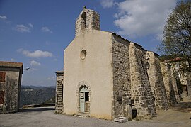 The church in Saint-Vincent-de-Durfort